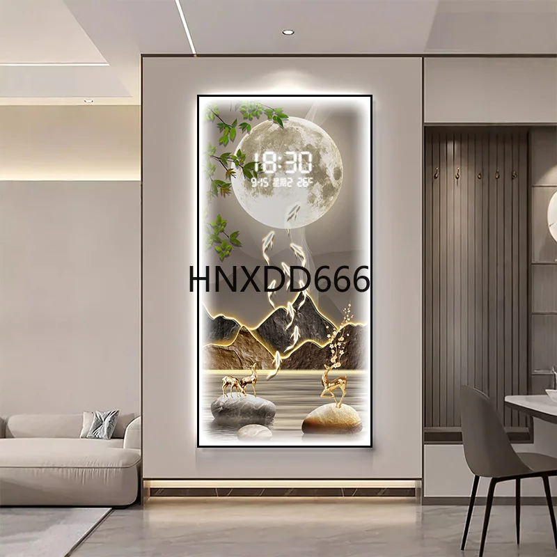 Interior Design Remote - Настенные часы с подсветкой и дистанционным