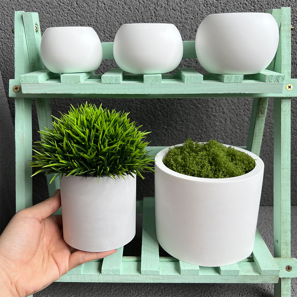 Terrazzo Pot Cement - Форма для цементных растений, бетонная форма,