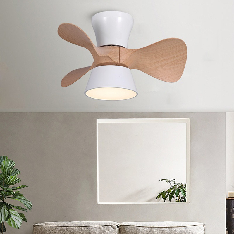 Interior Design Remote - Потолочный вентилятор-светильник в скандинавском минималистичном стиле