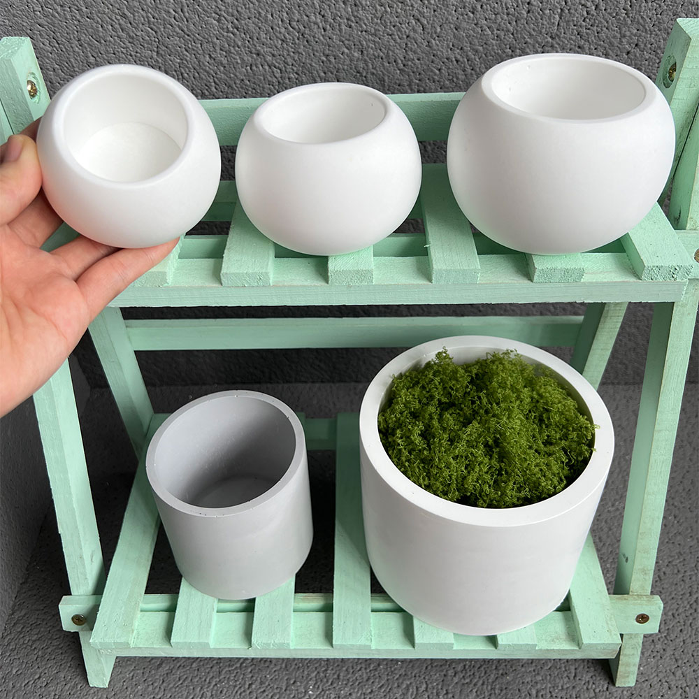 Форма для цементных растений,  – обзор и цена Terrazzo Pot Cement