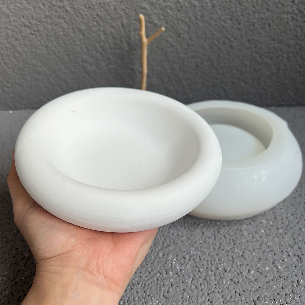 Круглая силиконовая форма для  – обзор и цена Terrazzo Pot Cement