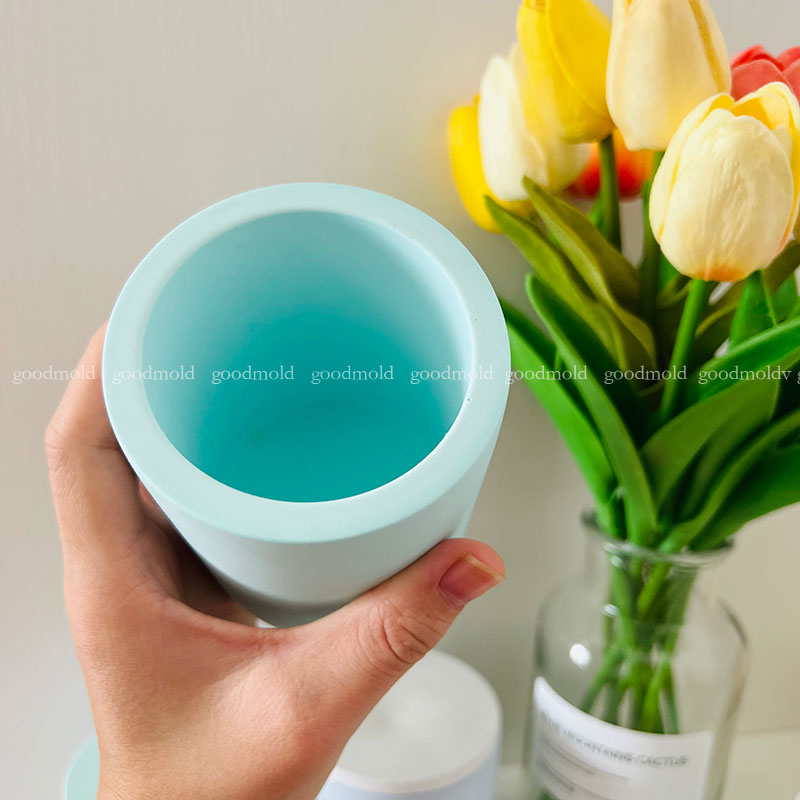 Силиконовая форма для бетонных – обзор и цена Terrazzo Pot Cement