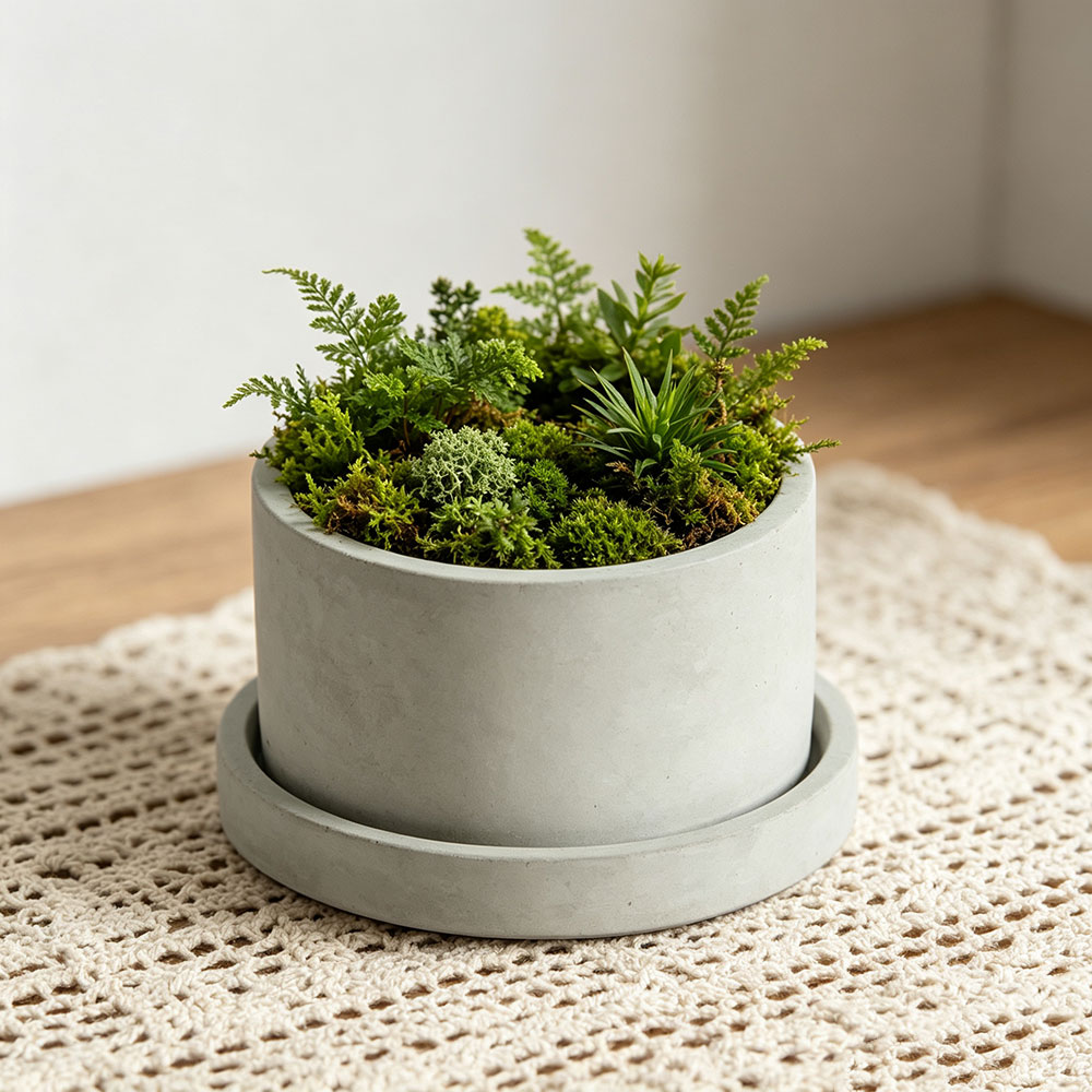 Большой силиконовый набор форм – обзор и цена Terrazzo Pot Cement