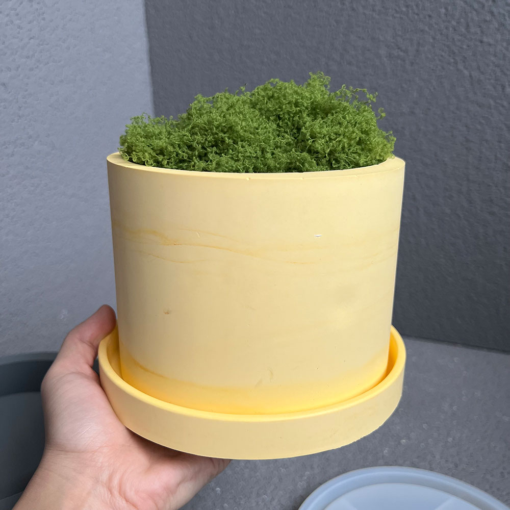 Большой цветочный горшок, сили – обзор и цена Terrazzo Pot Cement