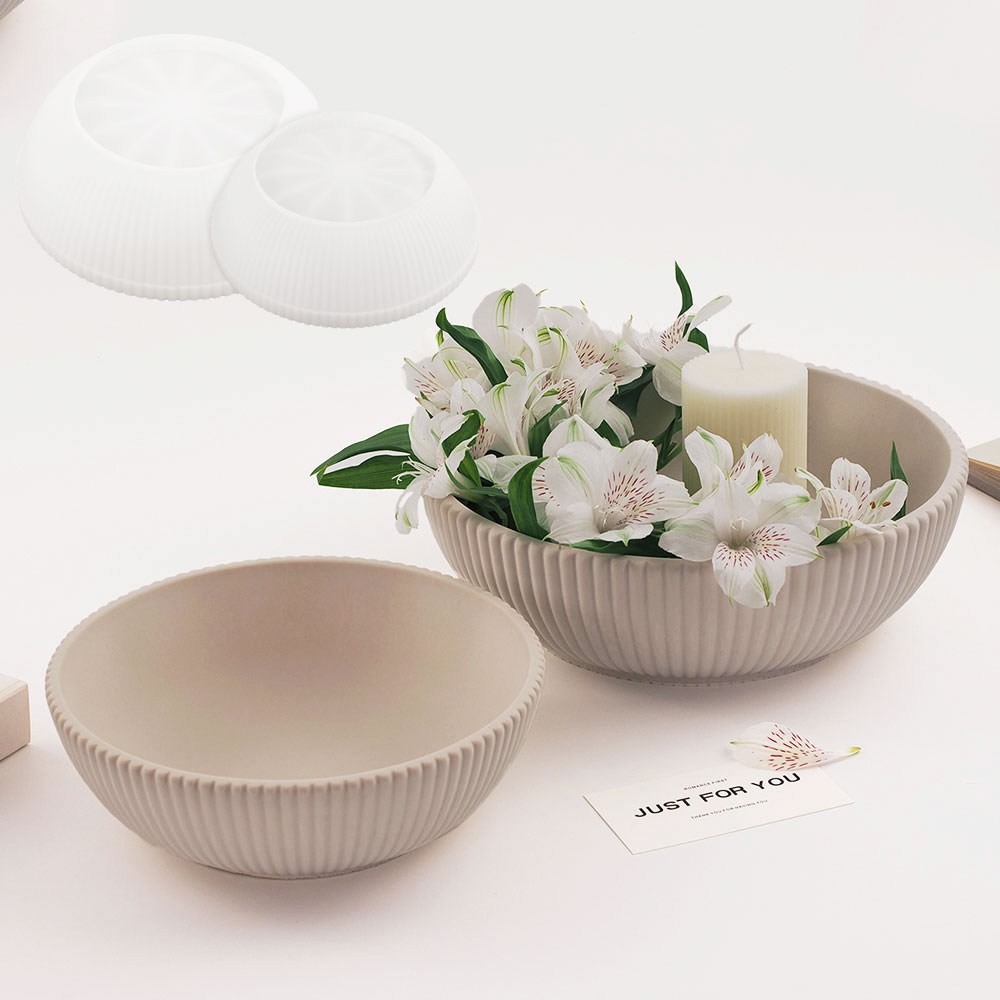 Большая силиконовая форма для  – обзор и цена Terrazzo Pot Cement