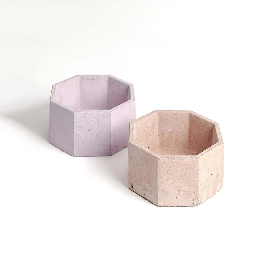Цементный цветочный горшок, си – обзор и цена Terrazzo Pot Cement
