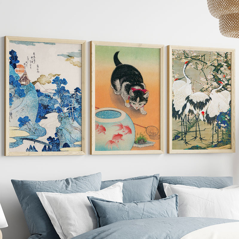 Японский Katsushika Hokusai хо – обзор и цена Interior Design Home Decor