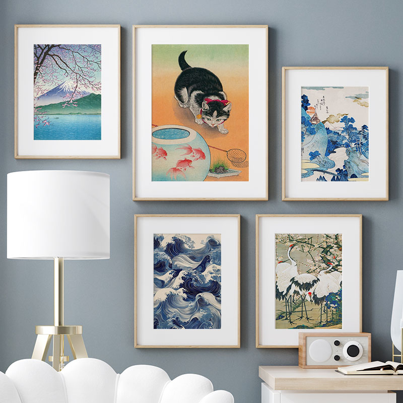 Японский Katsushika Hokusai хо – обзор и цена Interior Design Home Decor